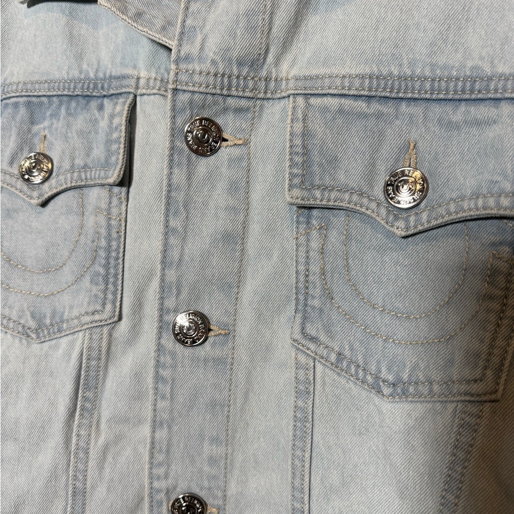 True Religion Jean Jacket- Medium - Picture 2 of 8